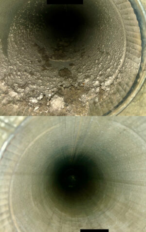 Air duct inspection