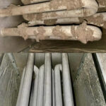 Before and after air duct cleaning comparison