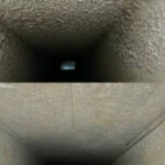 Air duct cleaning work