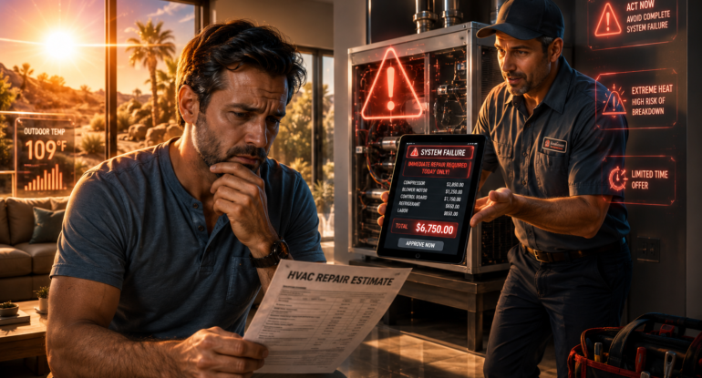 HVAC Repair Scams