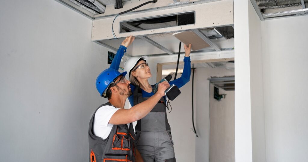 Certified air duct cleaning technicians servicing residential HVAC systems in Chicago and Milwaukee.

